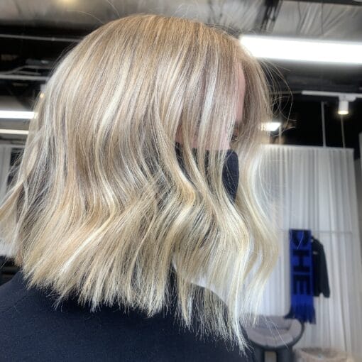 Hair hairdresser colour Hawthorn East highlights blonde balayage copper brunette inspiration waves curls blow-dry blowout seamless golden Wella salon melbourne