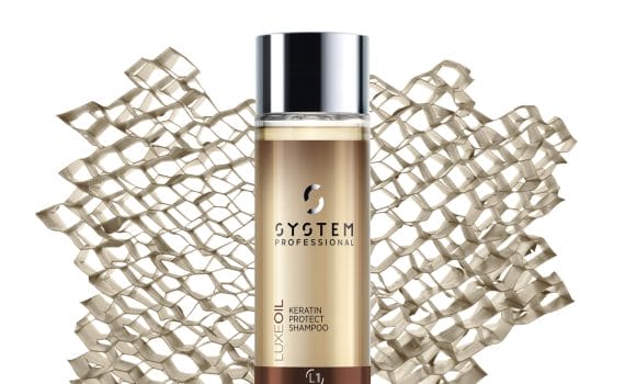 System Professional Luxe Oil by Wella offers deep cleaning with a louxuruious shine without compromise